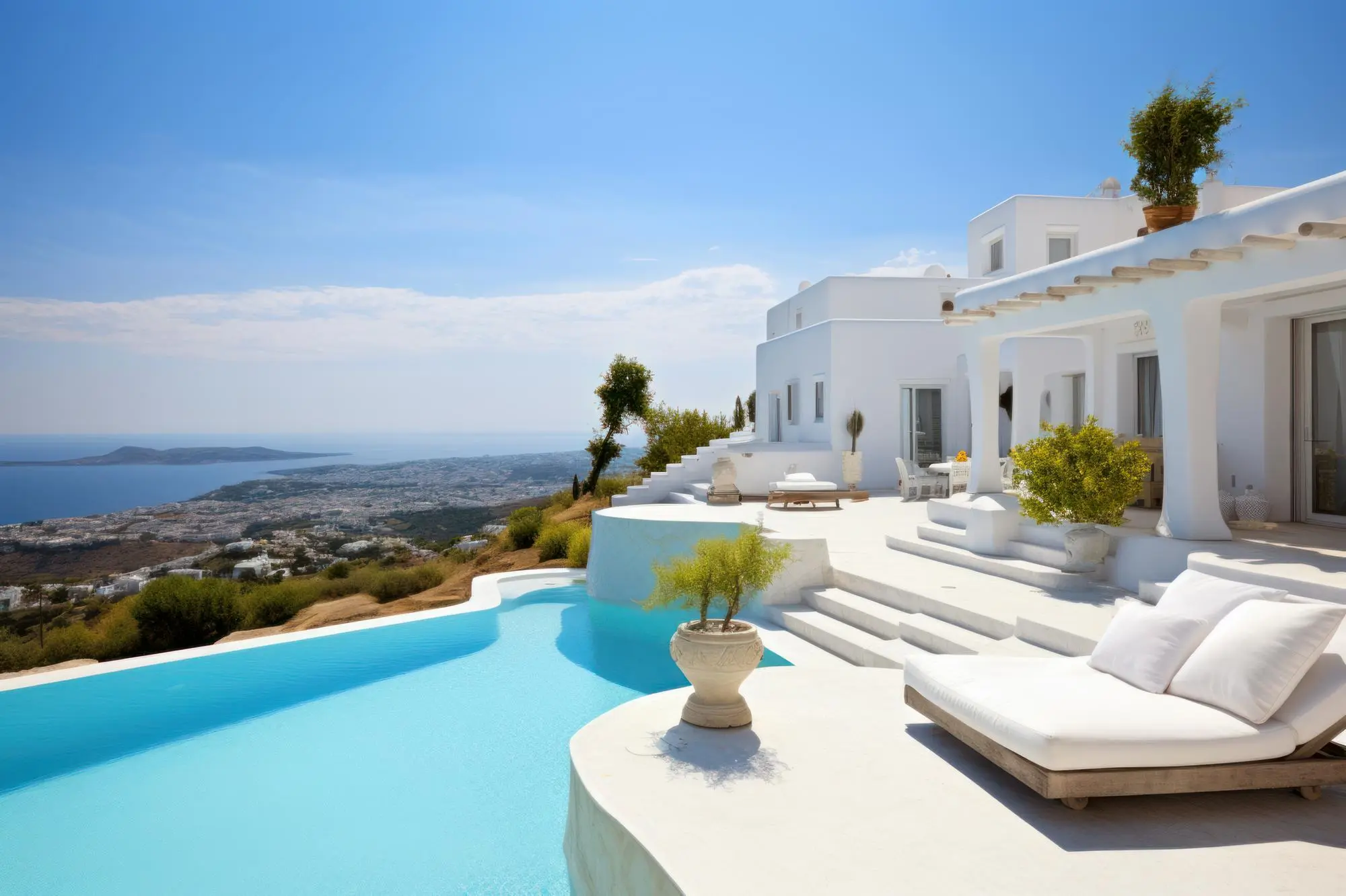 Villa terrace