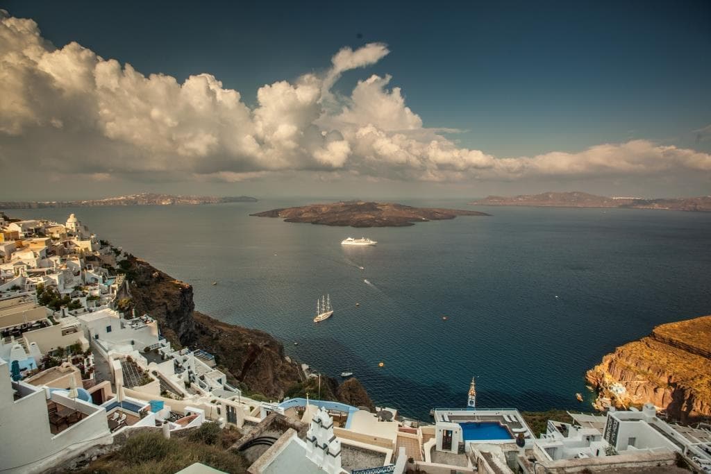 Exploring Santorini Volcano