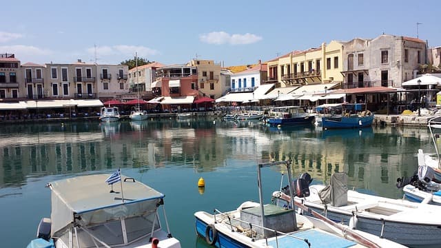 Photographing the island of crete